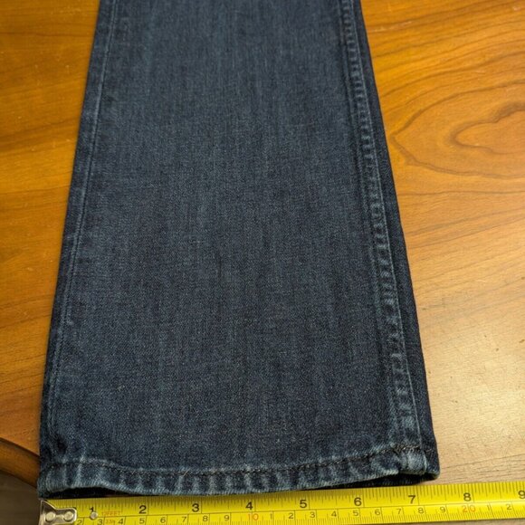 J Brand Jeans Mens 34x33 Blue Denim Kane Slim Straight Leg Indigo Cali Made USA - Picture 6 of 14